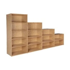 Karbon Large Volume Bookcases -Silverline Sales Store 104603