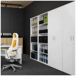 NEXT DAY InterAct Office Cupboards -Silverline Sales Store 104691