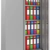 Phoenix SCL Series Steel Storage Cupboards - 2 Door 3 Shelf With Key Lock