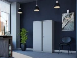 Phoenix SCL Series Steel Storage Cupboards - 2 Door 3 Shelf With Key Lock -Silverline Sales Store 104704