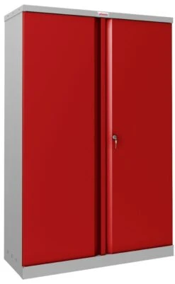 Phoenix SCL Series Steel Storage Cupboards - 2 Door 3 Shelf With Key Lock -Silverline Sales Store 104706
