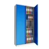 Phoenix SCL Series Steel Storage Cupboards - 2 Door 4 Shelf With Key Lock -Silverline Sales Store 104711