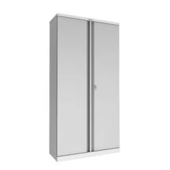 Phoenix SCL Series Steel Storage Cupboards - 2 Door 4 Shelf With Key Lock -Silverline Sales Store 104715