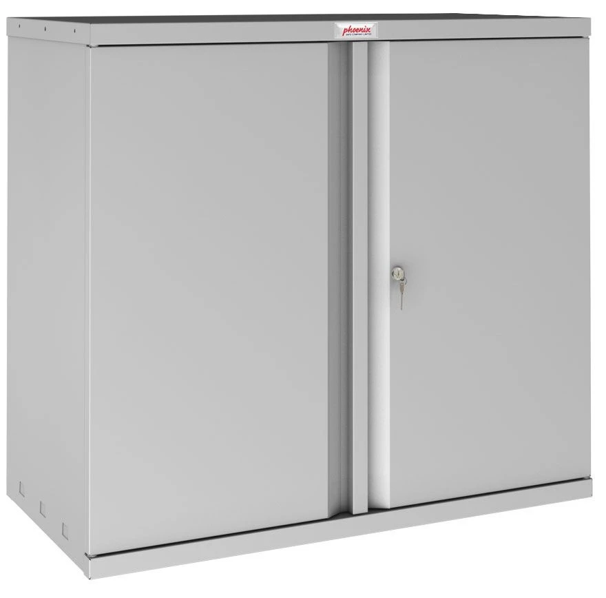 Phoenix SC Series Steel Storage Cupboards - 2 Door 1 Shelf With Key Lock 4 Phoenix SC Series Steel Storage Cupboards - 2 Door 1 Shelf With Key Lock - Image 2