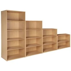 Karbon Office Bookcases -Silverline Sales Store 106625