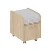 Elite Tambour Filing Pedestal 1 Elite Tambour Filing Pedestal -Silverline Sales Store 106679