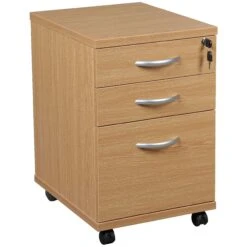 Karbon Tall Under Desk Mobile Pedestals -Silverline Sales Store 106779