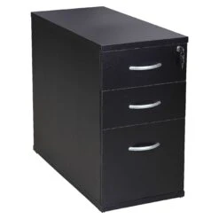 Karbon Desk High Pedestals -Silverline Sales Store 106784