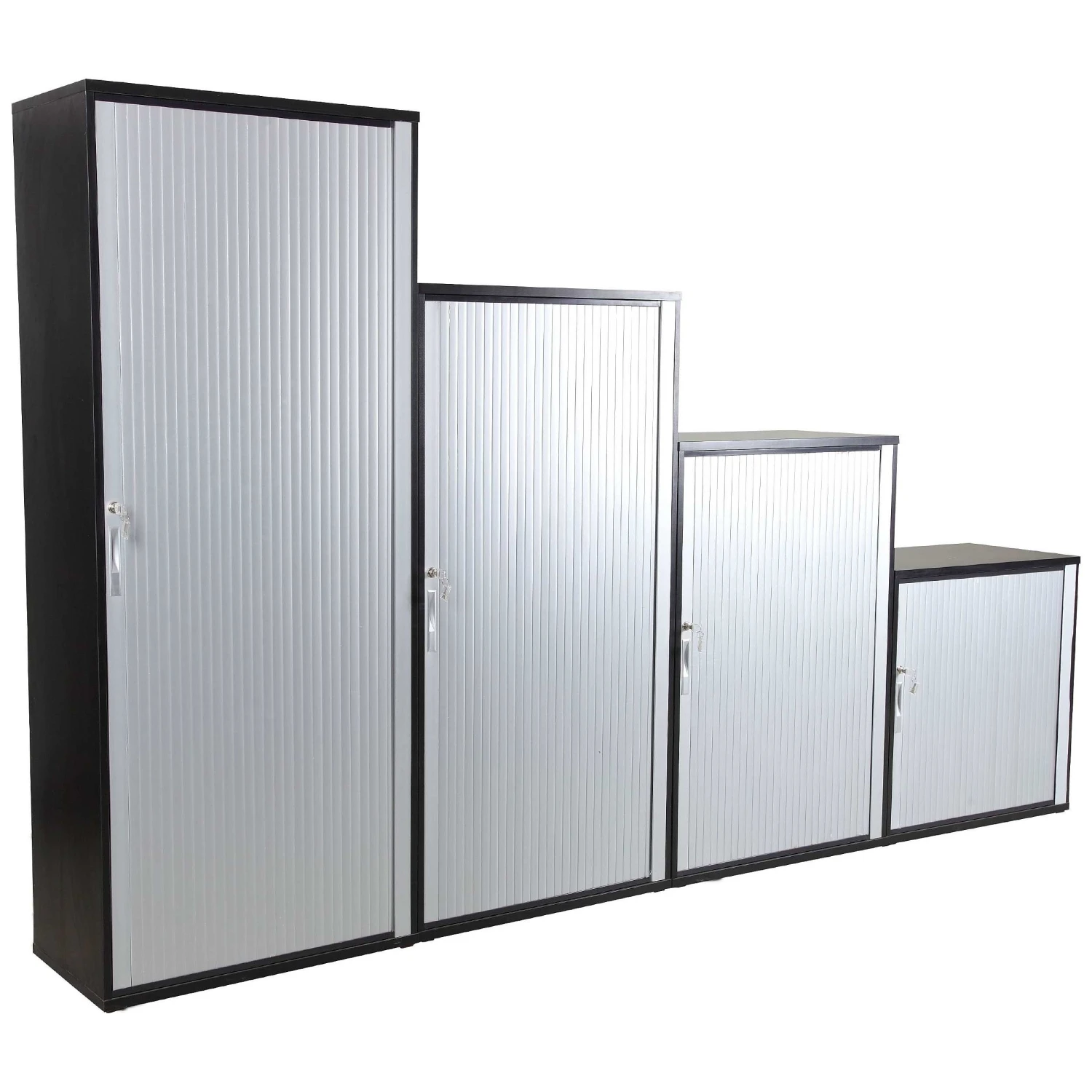 Karbon Tambour Door Wooden Office Cupboards 6 Karbon Tambour Door Wooden Office Cupboards - Image 4