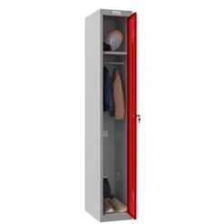 Phoenix PL Series Personal Lockers - 1 Door 1 Column With Key Lock -Silverline Sales Store 107801
