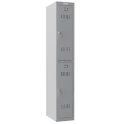 Phoenix PL Series Personal Lockers - 2 Door 1 Column With Key Lock -Silverline Sales Store 107837