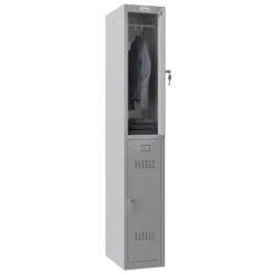 Phoenix PL Series Personal Lockers - 2 Door 1 Column With Key Lock
