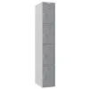 Phoenix PL Series Personal Lockers - 4 Door 1 Column With Key Lock -Silverline Sales Store 107859