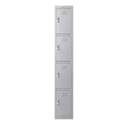 Phoenix PL Series Personal Lockers - 4 Door 1 Column With Electronic Lock -Silverline Sales Store 108042