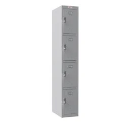 Phoenix PL Series Personal Lockers - 4 Door 1 Column With Electronic Lock -Silverline Sales Store 108043