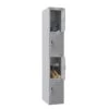 Phoenix PL Series Personal Lockers - 4 Door 1 Column With Electronic Lock -Silverline Sales Store 108044