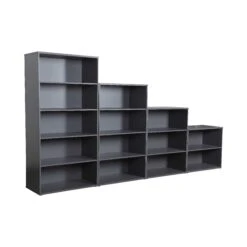 Karbon Large Volume Bookcases -Silverline Sales Store 108889