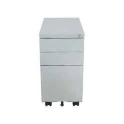 Karbon Steel Slimline Mobile Pedestals 12 Karbon Steel Slimline Mobile Pedestals -Silverline Sales Store 110481