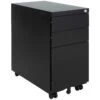 Karbon Steel Slimline Mobile Pedestals 1 Karbon Steel Slimline Mobile Pedestals -Silverline Sales Store 110875