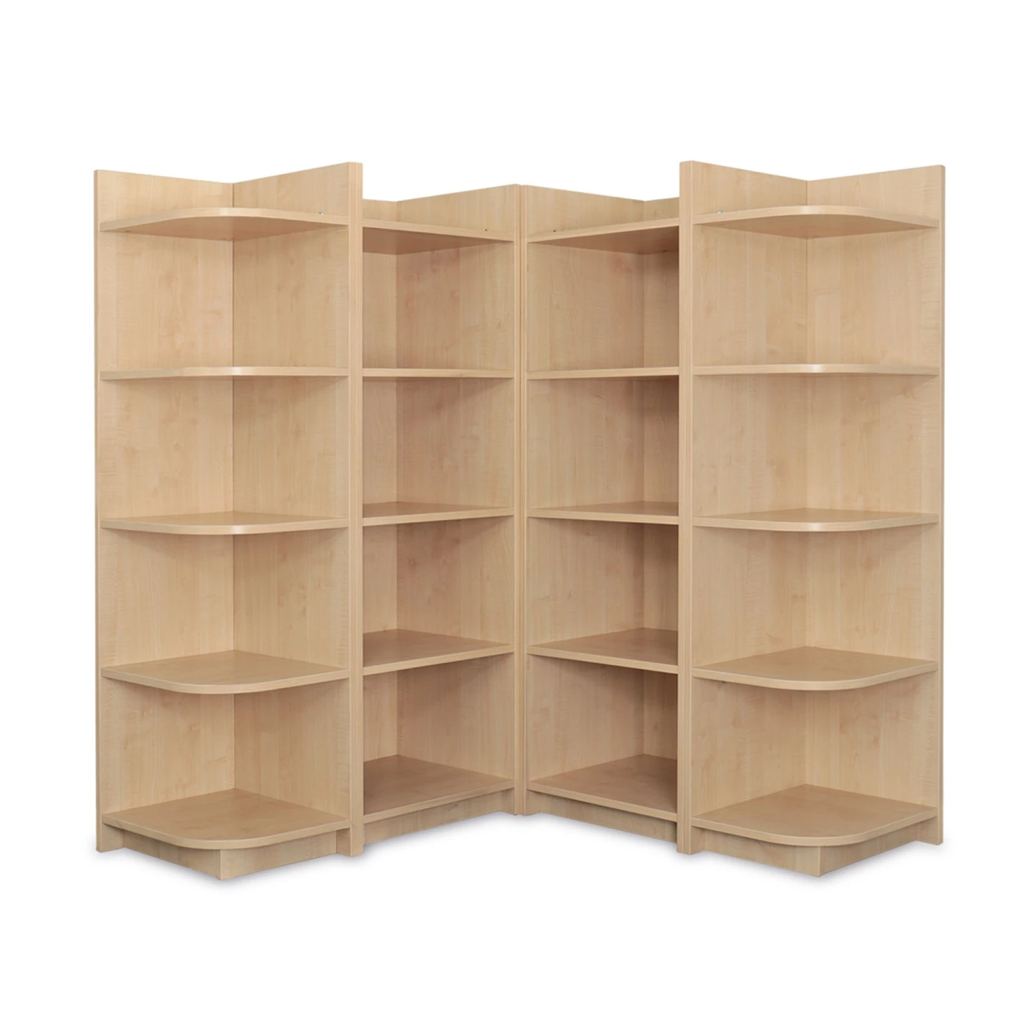 Small Corner Library Bookcase 4 Small Corner Library Bookcase - Image 2