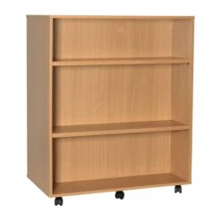 Mobile Double Sided Library Bookcase -Silverline Sales Store 115700