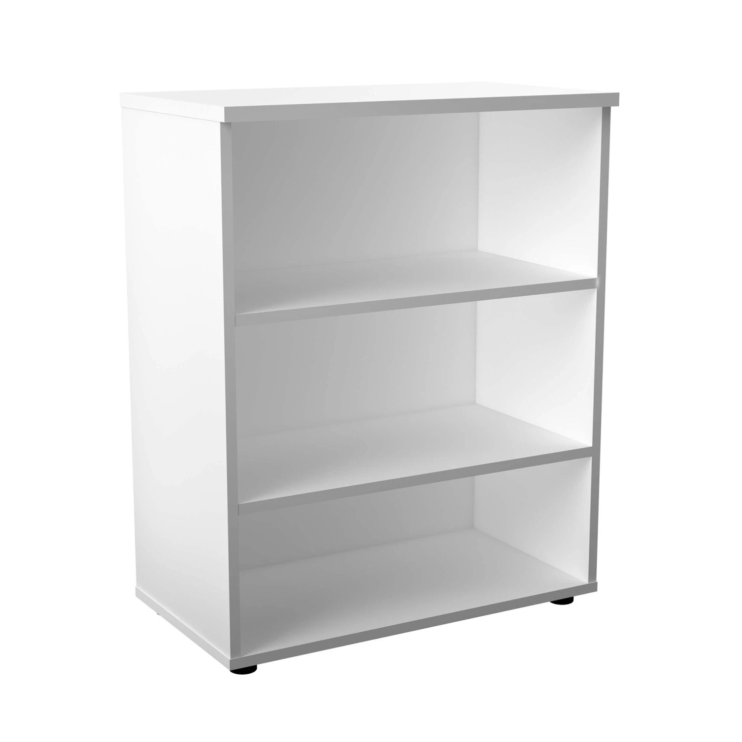 NEXT DAY Commerce II White Office Bookcases 4 NEXT DAY Commerce II White Office Bookcases - Image 2