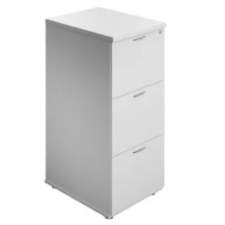 NEXT DAY Commerce II White Filing Cabinets -Silverline Sales Store 116646