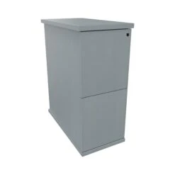 Presence Narrow Desk High Pedestals -Silverline Sales Store 117290