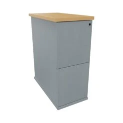 Presence Narrow Desk High Pedestals -Silverline Sales Store 117291
