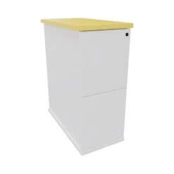 Presence Narrow Desk High Pedestals -Silverline Sales Store 117299